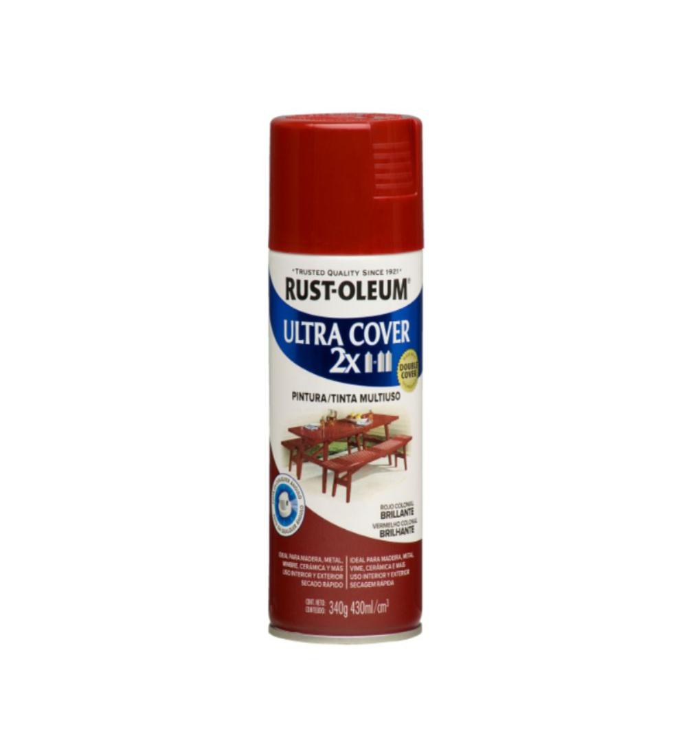 Pintura Ultra C340GR Rust Oleum Rojo Colonial Brillante